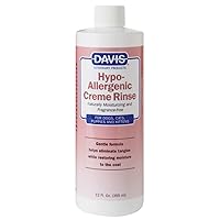 Hypoallergenic Pet Crème Rinse, 12 oz, White (HCR12)