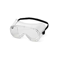 Sellstrom Anti Fog Non-Vented Safety Goggles - Clear Body Clear Lens – Protects from Chemical Splash, Dust, Smoke