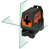Klein Tools 93MCLG Self-Leveling Laser Level, Mini Cross-Line Level, Leveling Alignment Tool, Bright Green Horizontal and Vertical Lines