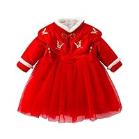 Girls' New Year clothes children's suit for the new year Han Dress Chinese style children's clothing dress