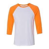 Unisex 3/4 Sleeve Baseball Raglan Shirt