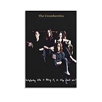 The Cranberries Canvas Poster Wall Decorative Art Painting Living Room Bedroom Decoration Gift Unframe-style16x24inch(40x60cm)