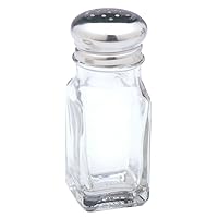 Norpro Glass Salt or Pepper Shaker, Single, As Shown