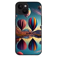 Hot Air Balloon Print iPhone 14 Case - Unique Items - Cool Art Gift Multicolor