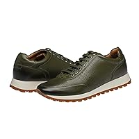 Bioflex Kuhl Men's Leather Business Trainers, High-Quality Calf Leather in Running Shoe Look, Optimal Cushioning, Especially Light, Sizes 40-46