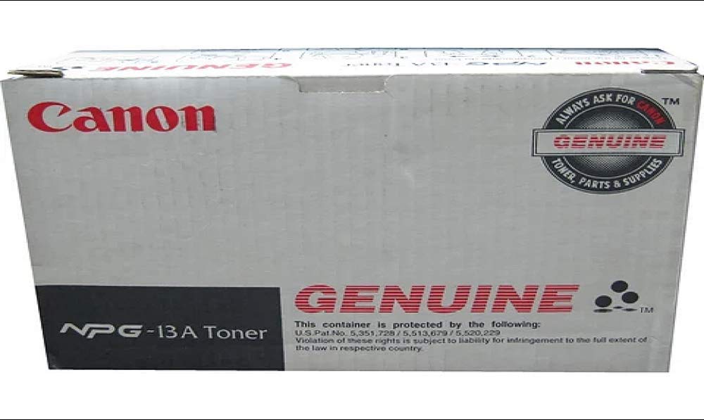 Canon NPG-13 1384A011AA NP-6028 6035 6230 6235 Toner Cartridge (Black) in Retail Packaging
