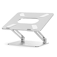 Laptop Stand, Laptop Holder, Multi-Angle Stand with Heat-Vent, Adjustable Notebook Stand for Laptop up to 17 inches