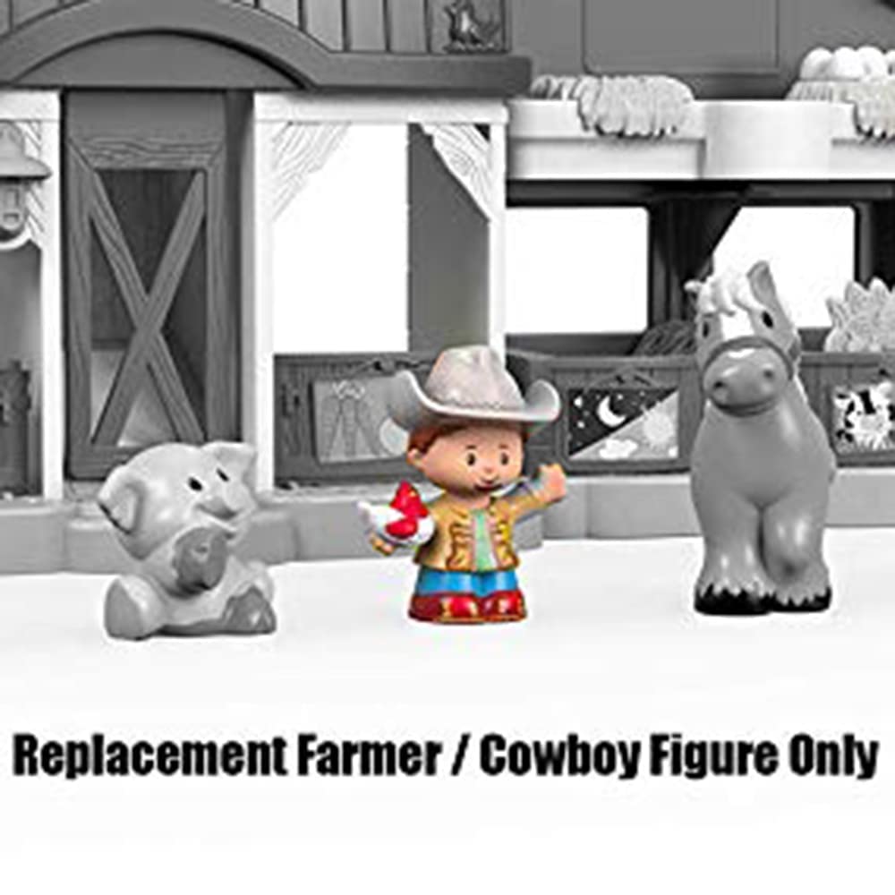 Replacement Part for Little People Animal Friends Caring Farm - DWC31 and CHJ51 ~ Replacement Farmer Figure