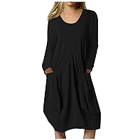 for Women's Lady Drawstring Tee Solid Long Sleeves Classical Tank Tops