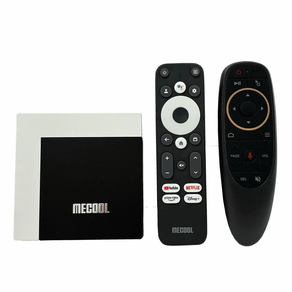 Android 11.0 TV Box, KM7 Plus Amlogic S905Y4 AV1 Ultra 4K HDR 2GB RAM 16GB ROM Support 2.4G/5.0G WiFi BT 5.0 with G10S Air Remote Mouse