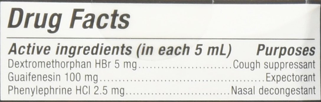 Mucinex Children's Congestion & Cough Liquid, Berrylicious, 6.8oz (Packaging May Vary) (Pack of 5)