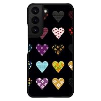 Pattern Samsung S22 Plus Phone Case - Heart Print Phone Case for Samsung S22 Plus - Themed Samsung S22 Plus Phone Case