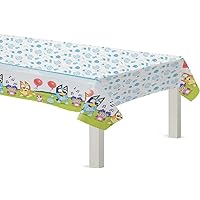 amscan Bluey Plastic Party Table Cover - 54