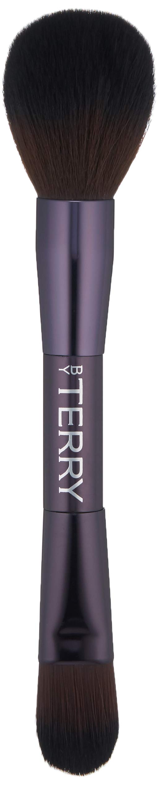 By Terry Tool Expert Dual-Ended Brush, Apply Liquid, Cream & Gel, Use with Loose & Compact Powders