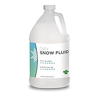 Froggy's Flakes Snow Machine Fluid, Dry Formula Snow Fluid with 50-75 Feet Float/Drop, 1 Gallon