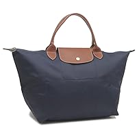 Longchamp 1623 89 P68 Women's Handbag, Pliage M Size, Navy, navy