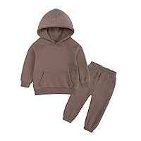 36 Month Boy Clothes Toddler Kids Babys Girls Boys Spring Winter Solid Warm Thick Long Sleeve Pants (Coffee, 2-3 Years)