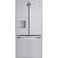 LG LFDS22520S 30 Inch French Door Refrigerator with 21.8 cu. ft. Capacity