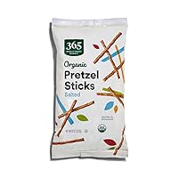 Organic Mini Pretzel Sticks, 8 Ounce