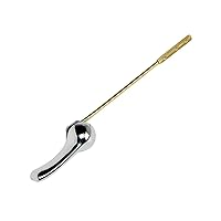 HIGHCRAFT 5335 3113 Replacement Toilet Flush Lever Handle, 1 Count (Pack of 1), Chrome