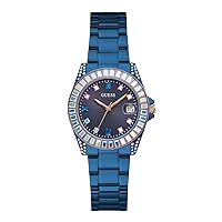 GUESS Ladies 34mm Watch - Navy Strap Navy Dial Navy Case