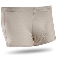 Underwear Boxer Briefs-Anti-Radiation EMF Reducing EMI Protection RF Shielding Shorts Pants