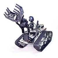 Advanced WiFi Controlled Robot Car Kit with 4DOF Arm and HD Camera - Perfect for Learning and Fun