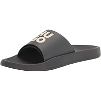 HUGO Men's Stacked Logo Slide Sandal