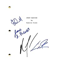 RENEE ZELLWEGER, CUBA GOODING JR, JERRY O'CONNELL, JAMES L BROOKS CAST SIGNED AUTOGRAPH - JERRY MAGUIRE FULL MOVIE SCRIPT
