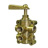 NEW GROCO FUEL VALVE 6 PORT GRO FV65038 by Boating Accessories