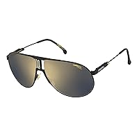 Carrera Panamerika65 Pilot Sunglasses, Black/Gray Gold Mirrored, 65mm, 11mm