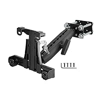 ARKON Mounts - Forklift Locking Tablet Mount with 8.5-inch Shaft Arm Adjustable Flexibility Effortless Installation Engineered for Warehouse Vehicles Fits iPad and Samsung Tablets