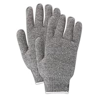 G138 Grayt Shadow Cotton/Polyester High Density Glove with Knit Wrist Cuff, Work, 9-1/2