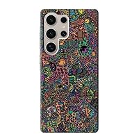 jjphonecase R3815 Psychedelic Art Case Cover for Samsung Galaxy S24 Ultra
