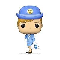 Funko POP Pop! Ad Icons: Pan Am - Stewardess with White Bag, Multicolor, 56816