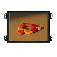 8'' inch Display 1024x768 Fullview IPS HDMI-in USB Power On Boot Open Frame Support Linux Ubuntu Raspbian Debian OS Resistive Touchscreen PC Monitor with Quick Easy Installation K080MT-ZYRL2