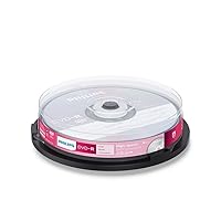 Philips DVD-R DM4S6B10F/00 - Blank DVDs (4.7 GB, DVD-R, 120 min, 16x)