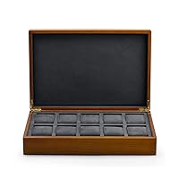 Watch Organizer Case Watch Storage Box Jewelry Box Watch Storage Display Case (Color : A, Size : 34.5 * 23 * 6.5cm)