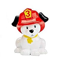 Replacement Parts for Little People Firetruck - Fisher-Price Little People Lift 'n Lower Firetruck Playet DNF85 ~ Includes 1 Replacement Dalmation Fire Dog Figure
