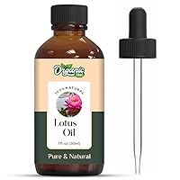 Lotus (Nelumbo nucifera) Oil | Pure & Natural Essential Oil for Skincare, Hair Care, Aroma & Diffusers.- 30ml/1.01fl oz