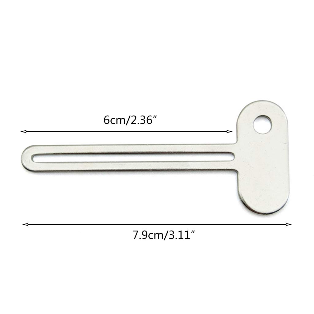 Semicircular Metal Manual Toothpaste Squeezer Stainless Steel Dispenser Tube Squeezer Hand Cream Tube For Key Set Practical Gadget For Home Bathroom Hand Cream Tube Key