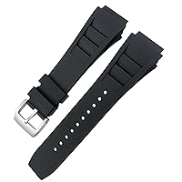 RAYESS Rubber Watchband 20mm 25mm for Richard Spring Bar Silicone Mille Sport Watch Strap Soft Waterproof Wristband