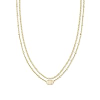 Kendra Scott Emilie Multi Strand Necklace, Fashion Jewelry for Women