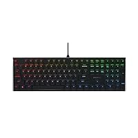 Cherry MX 10.0N RGB Mechanical Keyboard MX Low Profile Speed switches, Aluminum housing, Premium Keyboard for Gaming and Work. G8A-25010LVBUS-2