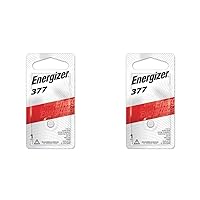 Energizer 377BPZ Zero Mercury Battery - 2 Pack