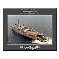 USS Spiegel Grove LSD-32 Personalized United States Navy Ship