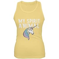 My Spirit Animal Unicorn Juniors Soft Tank Top