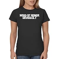 Maid of Honor Obviously - Ladies' Junior's Cut T-Shirt
