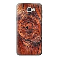 R0603 Wood Graphic Printed Case Cover for Samsung Galaxy J7 Prime (SM-G610F)