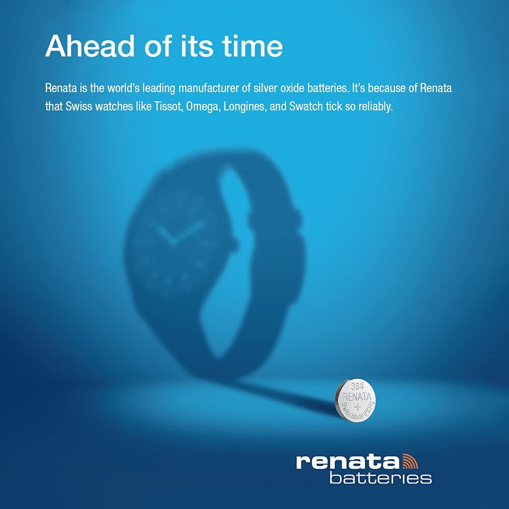 Renata Watch Batteries 390 (2pcs)